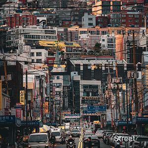 부산밤거리